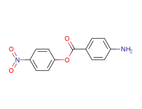Molecular Structure of 31366-38-8 (4-nitrophenyl 4-aminobenzoate)