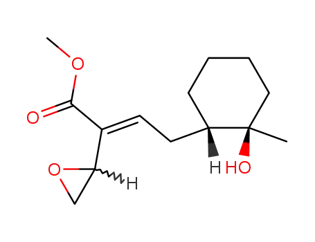 (E)-4-((1S,2R)-2-Hydroxy-2-methyl-cyclohexyl)-2-oxiranyl-but-2-enoic acid methyl ester