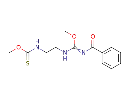 O-Methyl-N-<2-(2-methyl-1-benzoyl-3-isoureido)ethyl>thiocarbamate