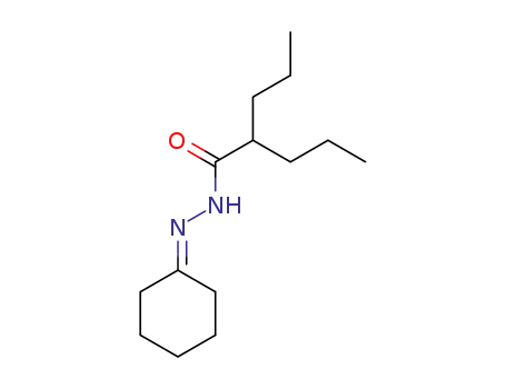 Valeric acid, 2-propyl-, 2-cyclohexylidenehydrazide