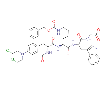 N-formyl-D-sarcolysyl-N<sup>ε</sup>-Z-lysyl-tryptophyl-glycine methyl ester