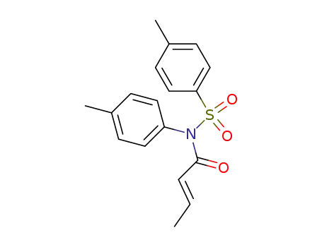 N-((E)-But-2-enoyl)-4-methyl-N-p-tolyl-benzenesulfonamide