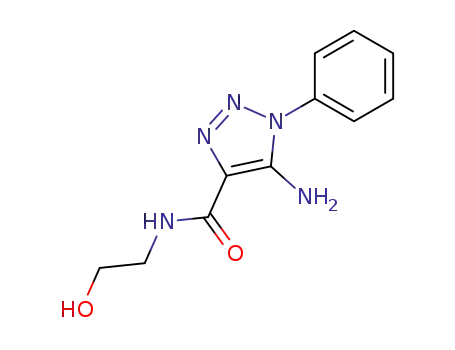 1-phenyl-4-hydroxyethyleneaminocarbonyl-5-amino-1,2,3-triazole