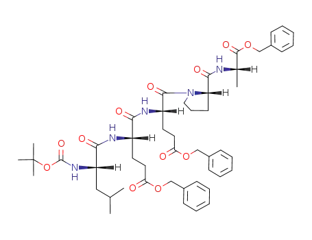 Boc-Leu-Glu(OBzl)-Glu(OBzl)-Pro-Ala-OBzl
