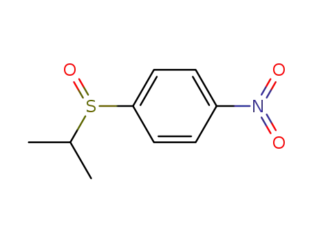 Benzene, 1-[(1-methylethyl)sulfinyl]-4-nitro-