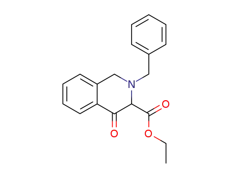 3-Isoquinolinecarboxylic acid,
1,2,3,4-tetrahydro-4-oxo-2-(phenylmethyl)-, ethyl ester