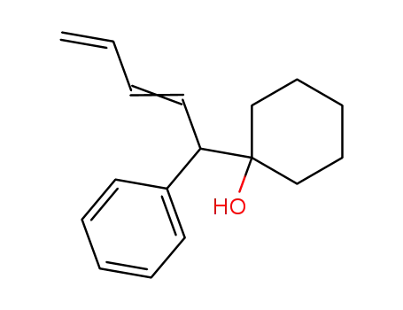 1-((E)-1-Phenyl-penta-2,4-dienyl)-cyclohexanol