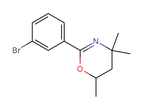 4H-1,3-Oxazine,2-(3-bromophenyl)-5,6-dihydro-4,4,6-trimethyl- cas  24314-25-8