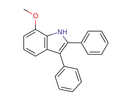 1H-Indole,7-methoxy-2,3-diphenyl-