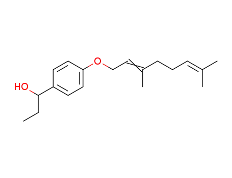 Benzenemethanol, 4-[(3,7-dimethyl-2,6-octadienyl)oxy]-a-ethyl-