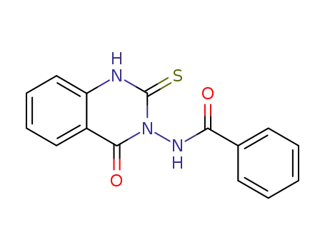 N-(2-thiono-4-oxo-1,2,3,4-tetrahydroquinazolinyl)benzamide