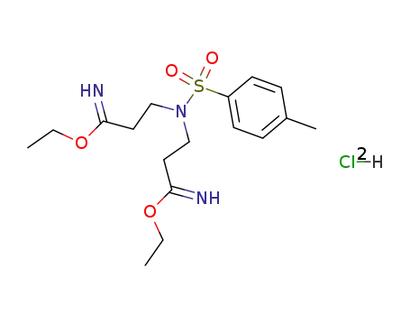 3,3'-p-Tosylamino-bis(propionimidsaeureethylester) Dihydrochlorid