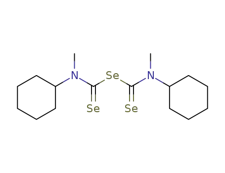 Molecular Structure of 84405-20-9 (Selenodicarbonicdiamide ([(H2N)C(Se)]2Se), N,N'-dicyclohexyl-N,N'-dimethyl-)