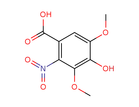4-hydroxy-3,5-dimethoxy-2-nitro-benzoic acid
