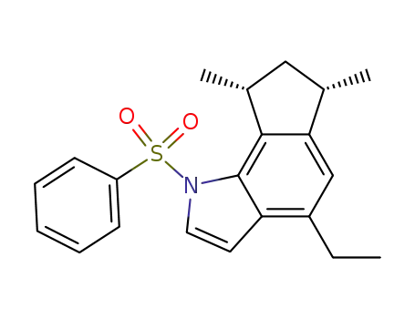 (+/-)-1-phenylsulfonyl-cis-trikentrin A
