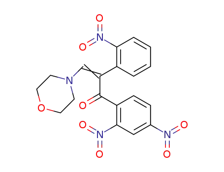(E)-1-(2,4-Dinitro-phenyl)-3-morpholin-4-yl-2-(2-nitro-phenyl)-propenone