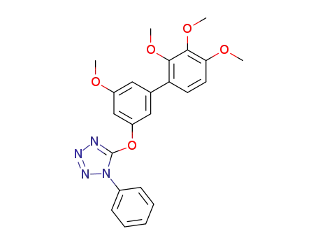 2,3,3',4-tetramethoxy-5'-<(1-phenyl-1H-5-tetrazolyl)oxy>-1,1'-biphenyl