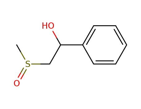 Benzenemethanol, a-[(methylsulfinyl)methyl]-