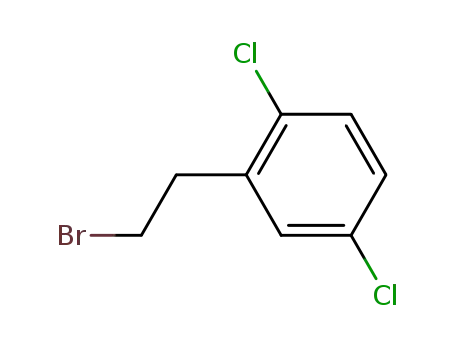 Molecular Structure of 40173-98-6 (2,5-Dichlorophenethyl broMide)