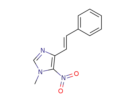 (E)-1-methyl-5-nitro-4-(2-phenylethenyl)-1H-imidazole