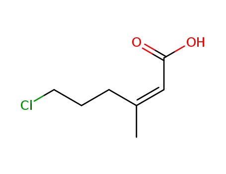 2-Hexenoic acid, 6-chloro-3-methyl-, (Z)-