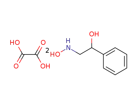2-hydroxyamino-1-phenyl-ethanol; oxalate