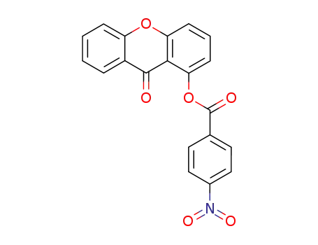 1-(4-nitro-benzoyloxy)-xanthen-9-one