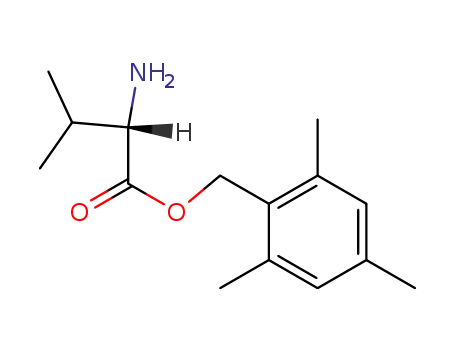 Molecular Structure of 88744-67-6 (L-Valine, (2,4,6-trimethylphenyl)methyl ester)
