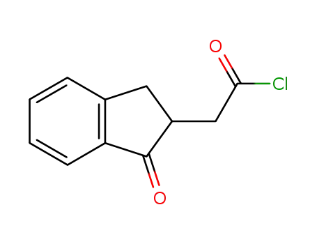 1-oxo-2-indanylacetyl chloride