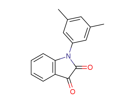 Molecular Structure of 112934-64-2 (1H-Indole-2,3-dione, 1-(3,5-dimethylphenyl)-)