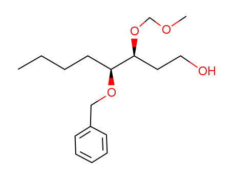 (3S<sup>*</sup>,4S<sup>*</sup>)-4-benzyloxy-3-methoxymethoxyoctan-1-ol