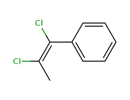 Molecular Structure of 58696-54-1 (Benzene, (1,2-dichloro-1-propenyl)-, (Z)-)