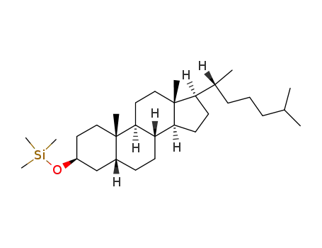 3α-トリメチルシリルオキシ-5α-コレスタン