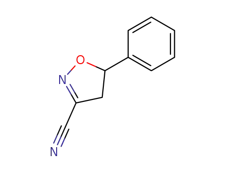 5-phenyl-4,5-dihydro-isoxazole-3-carbonitrile