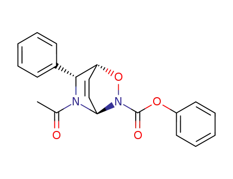 5-acetyl-3-(phenoxycarbonyl)-6-phenyl-2,3,5-oxadiazabicyclo<2.2.2>oct-7-ene