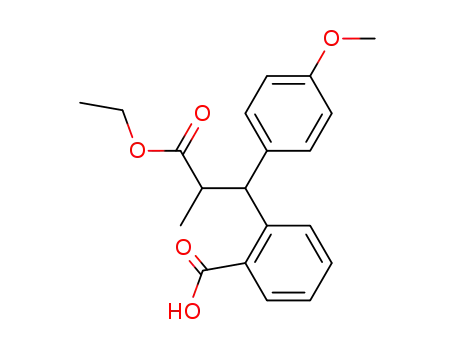 ethyl β-(2-carboxyphenyl)-4-methoxy-α-methylbenzenepropanoate