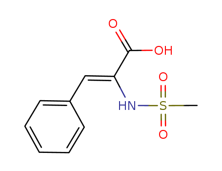 2-Propenoic acid, 2-[(methylsulfonyl)amino]-3-phenyl-, (Z)-