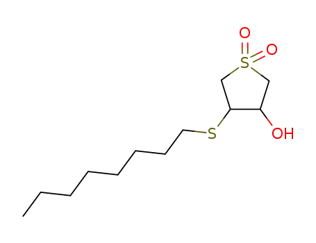 3-hydroxy-4-octylthiotetrahydrothiophene