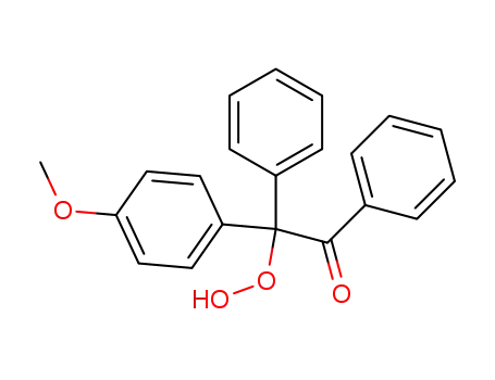 2-Hydroperoxy-2-(4-methoxy-phenyl)-1,2-diphenyl-ethanone