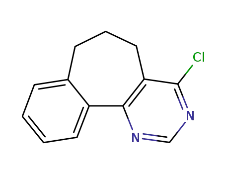 4-chloro-6,7-dihydro-5H-benzo<6,7>cyclohepta<1,2-d>pyrimidine