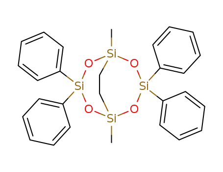 1,5-dimethyl-3,3,7,7-tetraphenylbicyclo<3.2.3>1,3,5,7-tetrasila-2,4,6,8-oxane