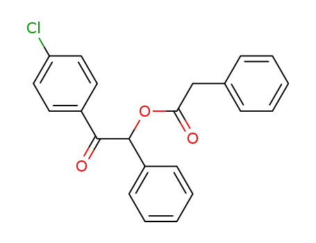 Molecular Structure of 108511-28-0 (4-chlorobezoin phenylacetate)