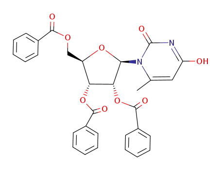 Uridine, 6-methyl-, 2',3',5'-tribenzoate