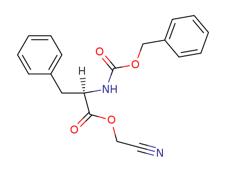 cyanomethyl (2R)-3-phenyl-2-(phenylmethoxycarbonylamino)propanoate