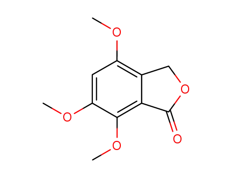 1(3H)-Isobenzofuranone, 4,6,7-trimethoxy-