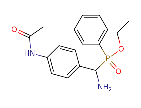 ethyl <(4-acetamidophenyl)aminomethane>phenylphosphinate