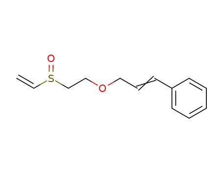 [(E)-3-(2-Ethenesulfinyl-ethoxy)-propenyl]-benzene