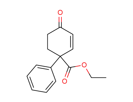 2-Cyclohexene-1-carboxylic acid, 4-oxo-1-phenyl-, ethyl ester