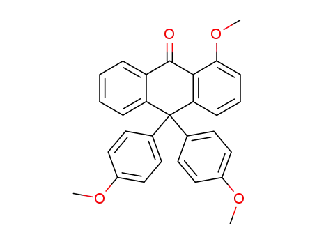 1-Methoxy-10,10-bis(4-methoxyphenyl)anthracen-9-one