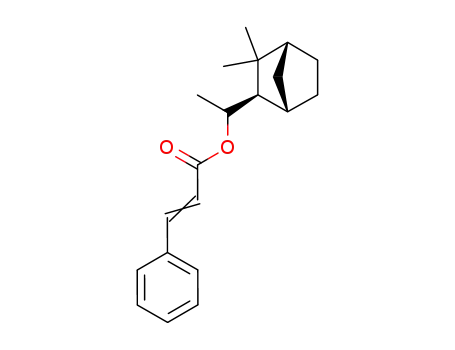 2-Propenoic acid, 3-phenyl-, 1-(3,3-dimethylbicyclo[2.2.1]hept-2-yl)ethyl
ester